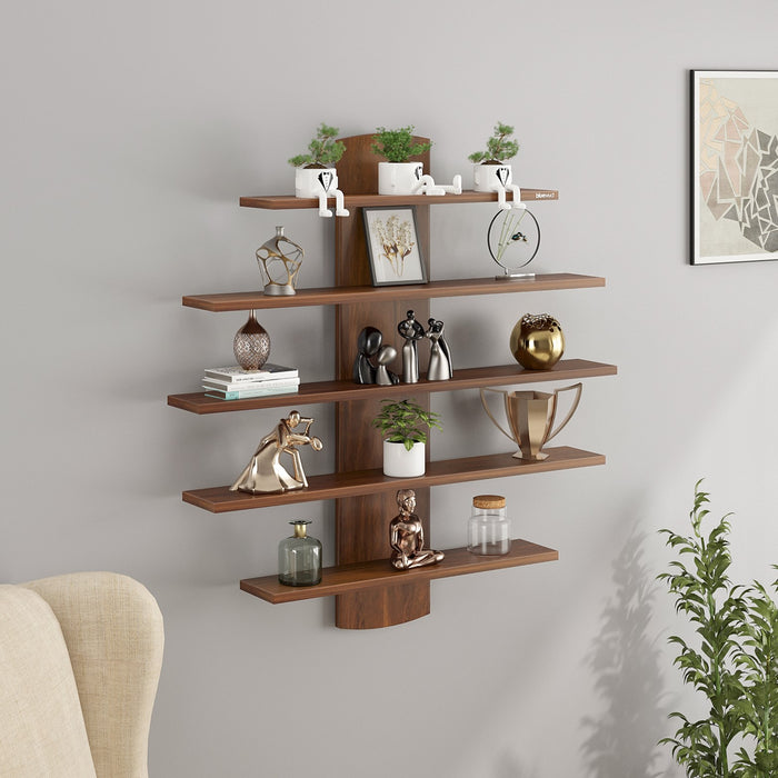 Caselle Display Shelf (5 Shelves) |Maple