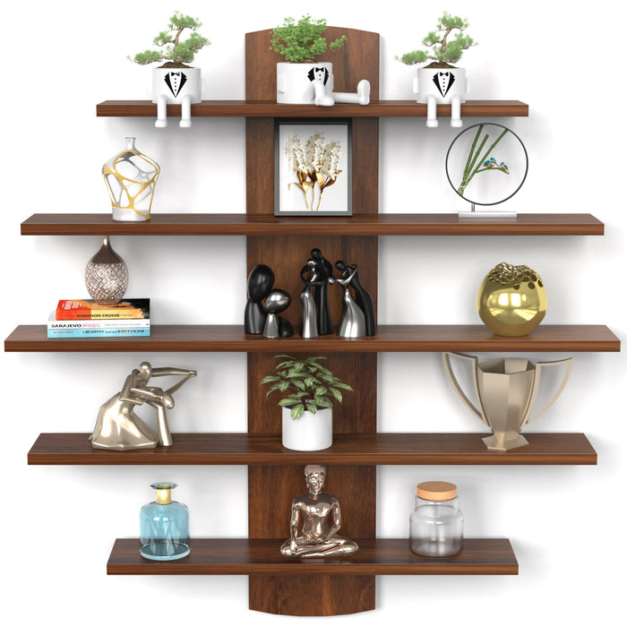 Caselle Display Shelf (5 Shelves) |Maple