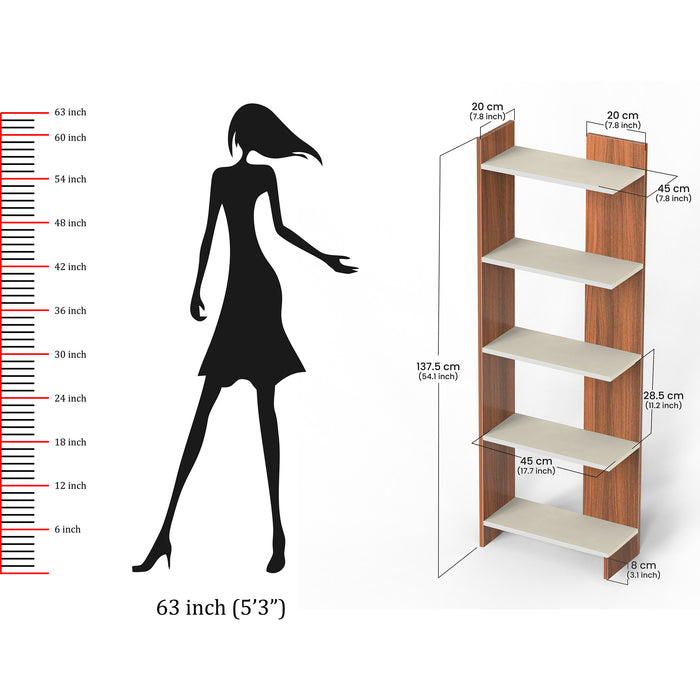 Lagoon Bookshelf |Walnut