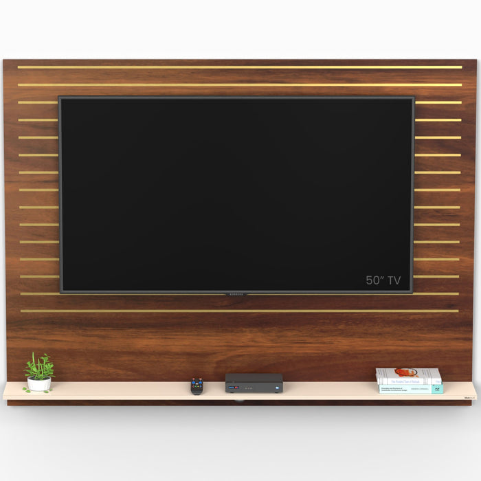 Reyloye TV Unit,Ideal for up to 55" |Maple