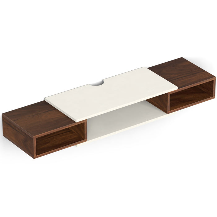 Toska Slim Set Top Box Standard |Maple & Frosty White
