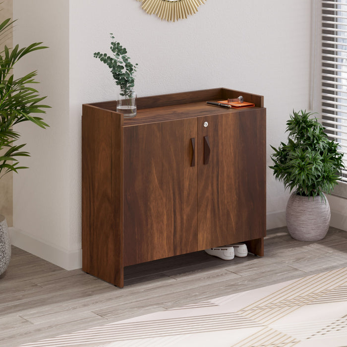 Brooklayn Shoe Rack |Brown Maple
