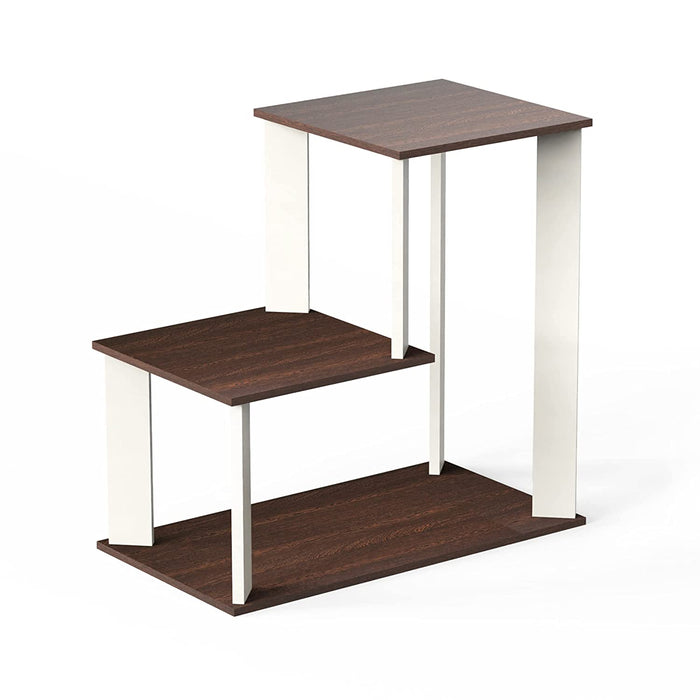 Coras Multipurpose Side Table (Wenge & White)