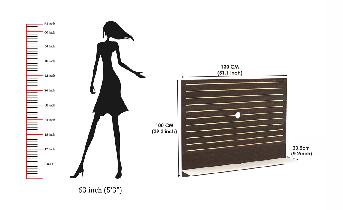 Reyloye TV Unit ,Ideal for up to 42" |Wenge