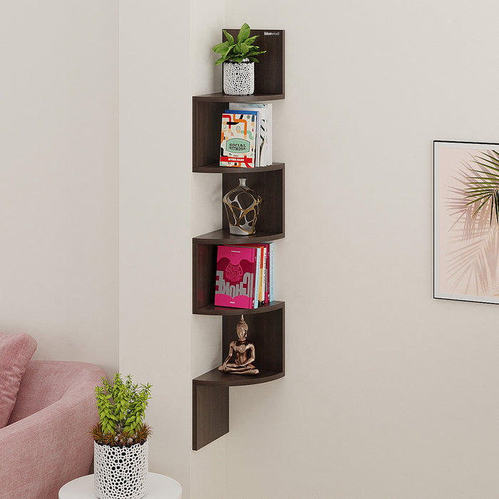 Morpheus Corner Shelf (Large) |Wenge