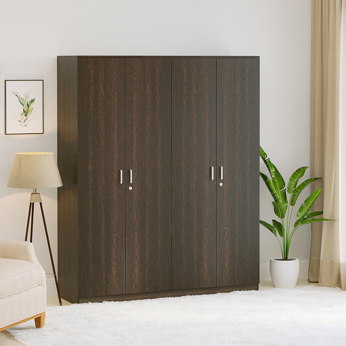 Maltein 4 Door Wardrobe Without Mirror