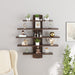 Caselle Display Shelf (5 Shelves) |Wenge