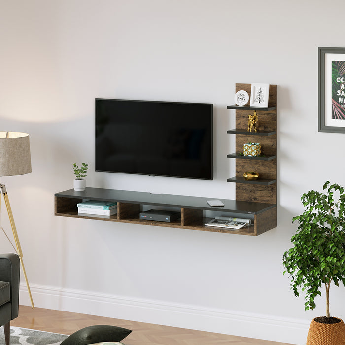 Primax Wild Wood TV Entertainment Wall Unit, ideal for Up to 42"