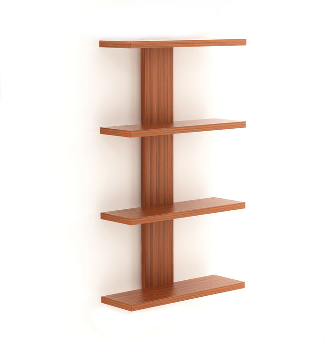 Stellar Plus Display Shelf 4 |Walnut