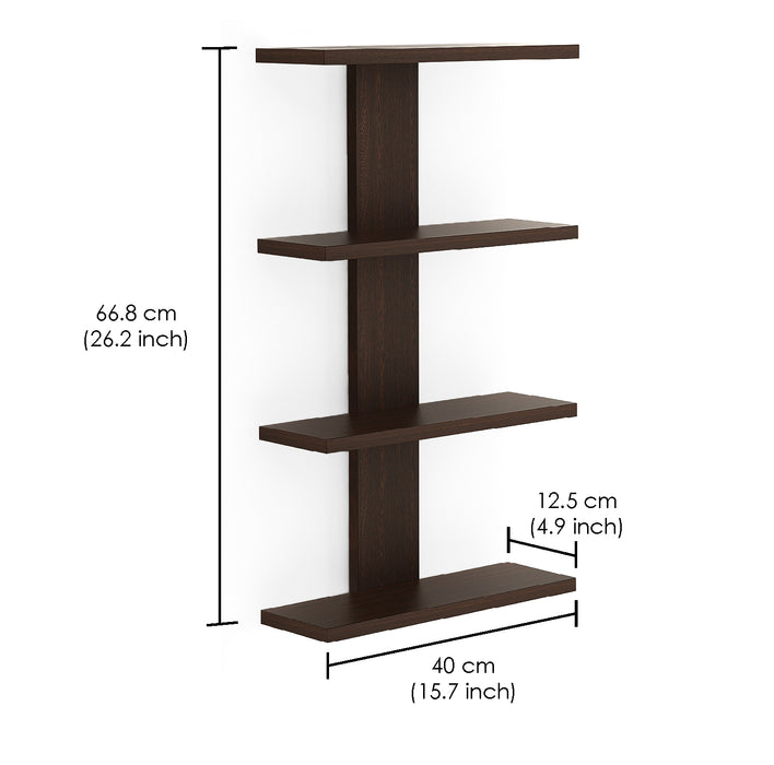 Stellar Plus Display Shelf 4 |Wenge