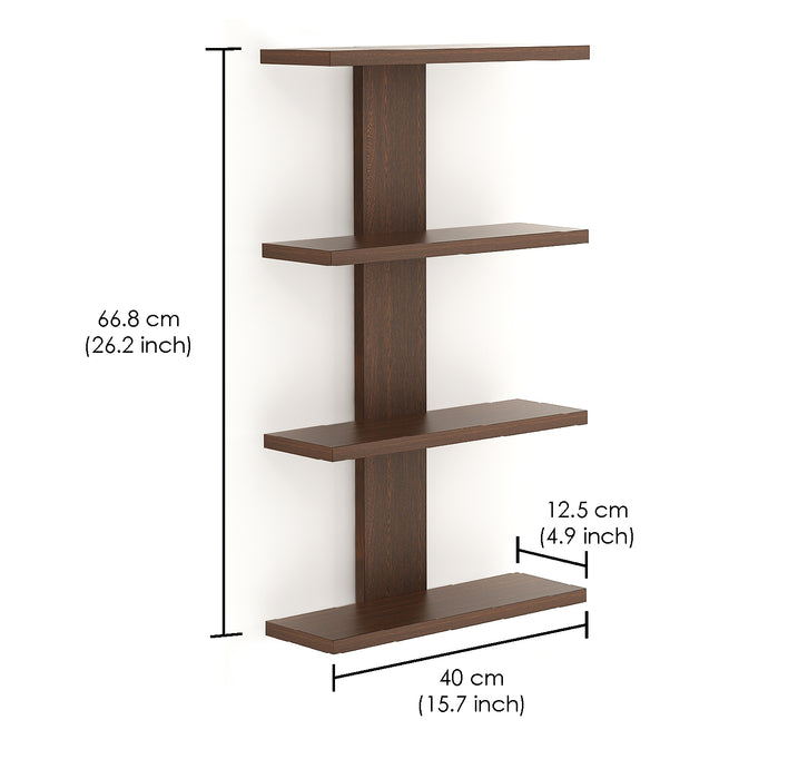 Stellar Plus Display Shelf 4 |Wenge