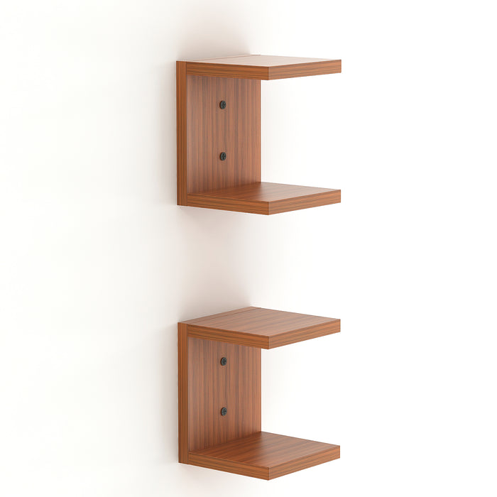 Alvin Book Shelf  (Set of 2) |Walnut