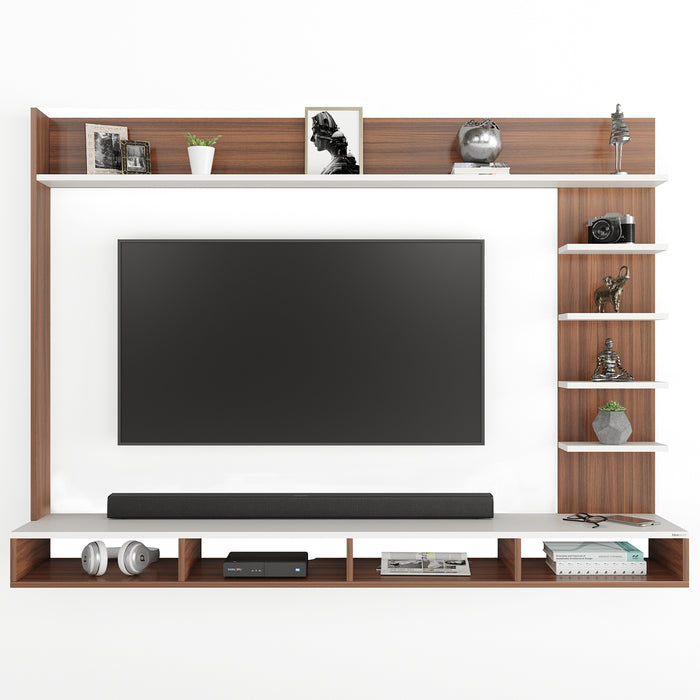 Primax Grande TV Unit, Ideal for Up to 55" |Walnut
