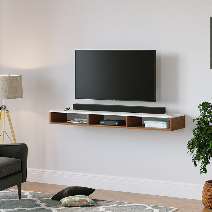 Primax Solo TV Unit, Ideal for Up to 50" |Walnut