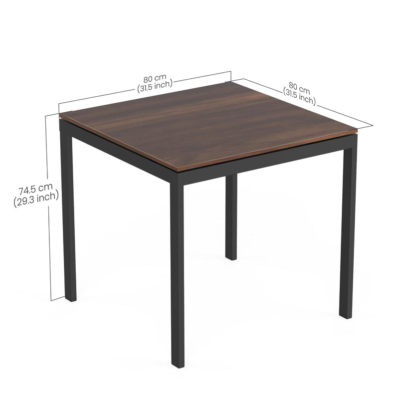 Halven 4 Seater Dining Table Set for Home | Compact Modern Dining Table with 4 Chairs