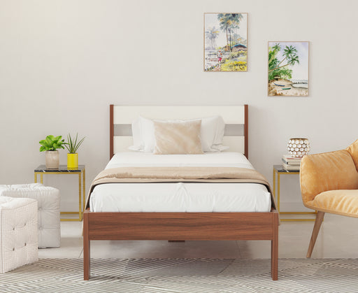 Roverb Single Bed Premyrr` |Walnut