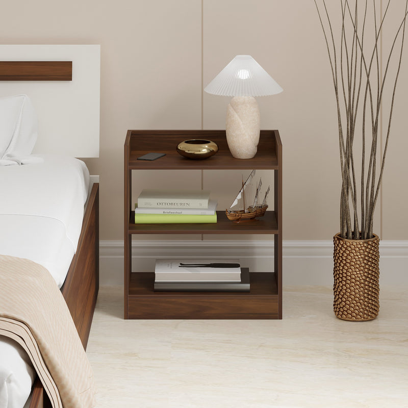 Nohee Bed Side Table for Bedroom (Maple)
