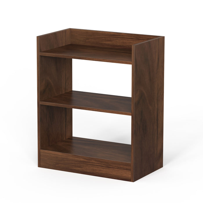 Nohee Engineered Wood Bed Side End Table for Bedroom Home Furniture (Brown Maple)