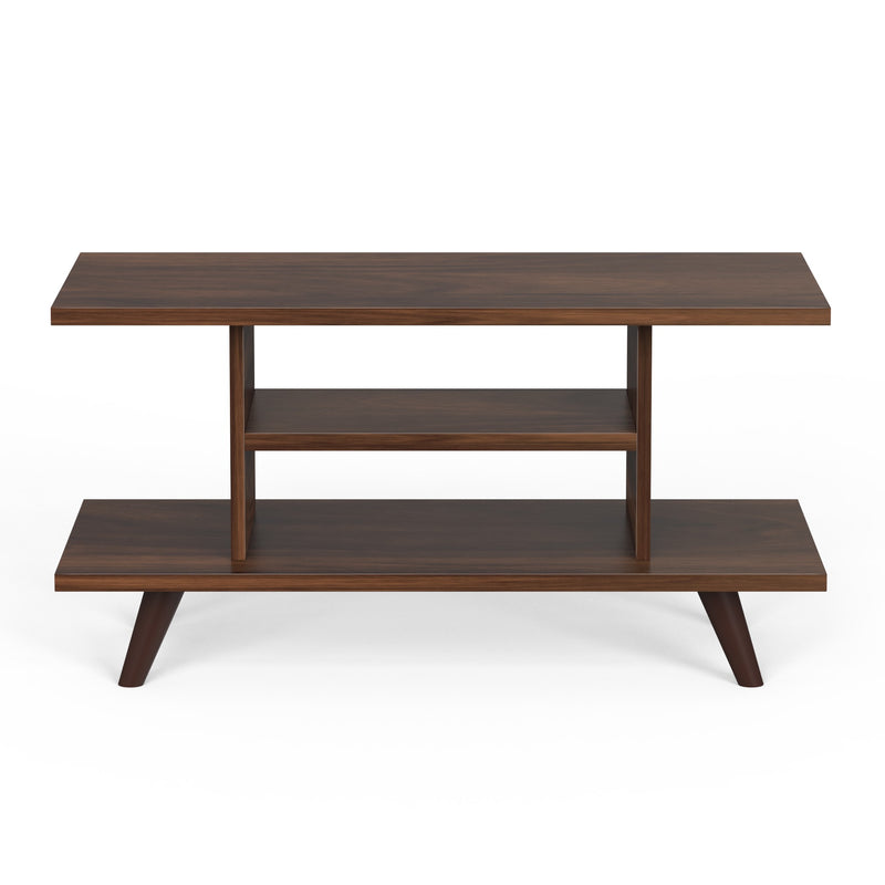 Anatdol Standard Engineered Wood Coffee Center Sofa Tea, Teapoy Console Table