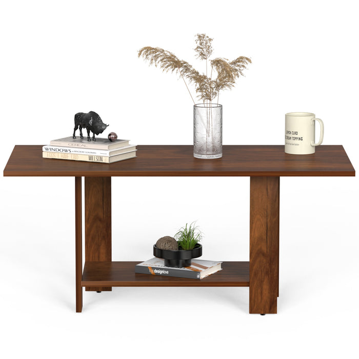 Osnale Coffee Table (Rectangular / Maple)