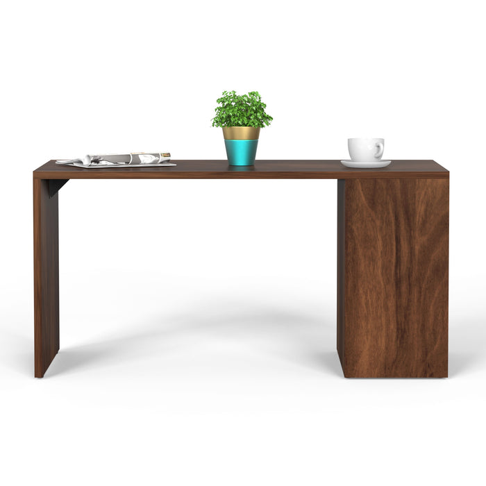 Tayvue Coffee Table Teapoy Console Table for Sofa Set Living Room Home Hall(Brown Maple)
