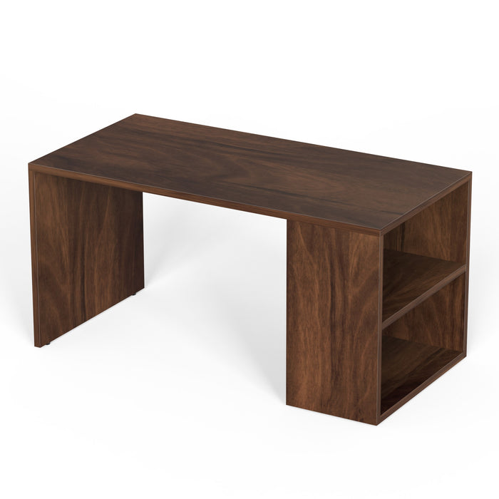 Tayvue Coffee Table Teapoy Console Table for Sofa Set Living Room Home Hall(Brown Maple)