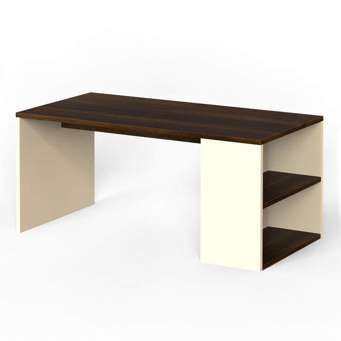 Bluewud Tayvue Coffee Table (Eessentia  Range , Brown Maple & Beige)