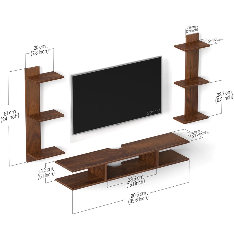 Estoye Mini TV Unit |Maple