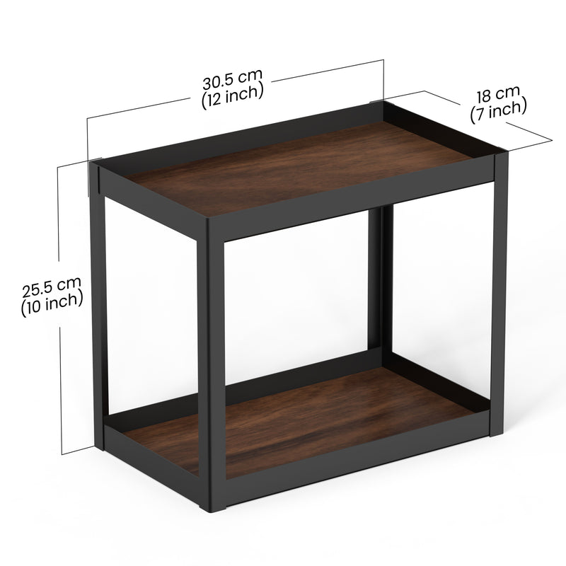 Spyro Metal Spice Rack |Maple