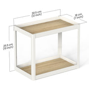 Spyro Metal Spice Rack |European Oak