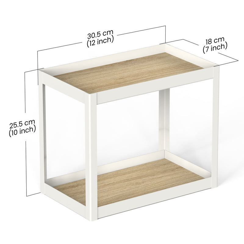 Spyro Metal Spice Rack |European Oak