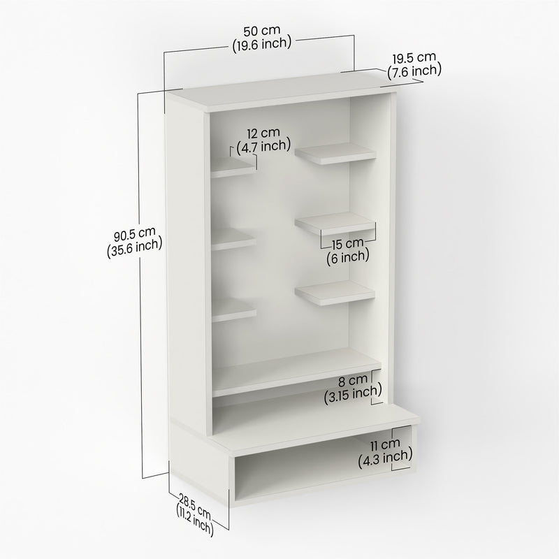 Shubh Mini Wall Mount |White