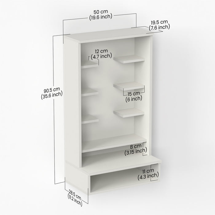 Shubh Mini Wall Mount |White
