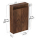 Whartin Shoe Rack |Brown Maple