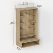 Shubh Mini Wall Mount |European Oak