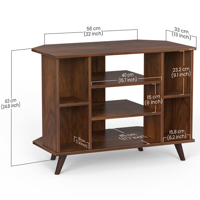 Gautier Wall Corner TV Unit |Maple