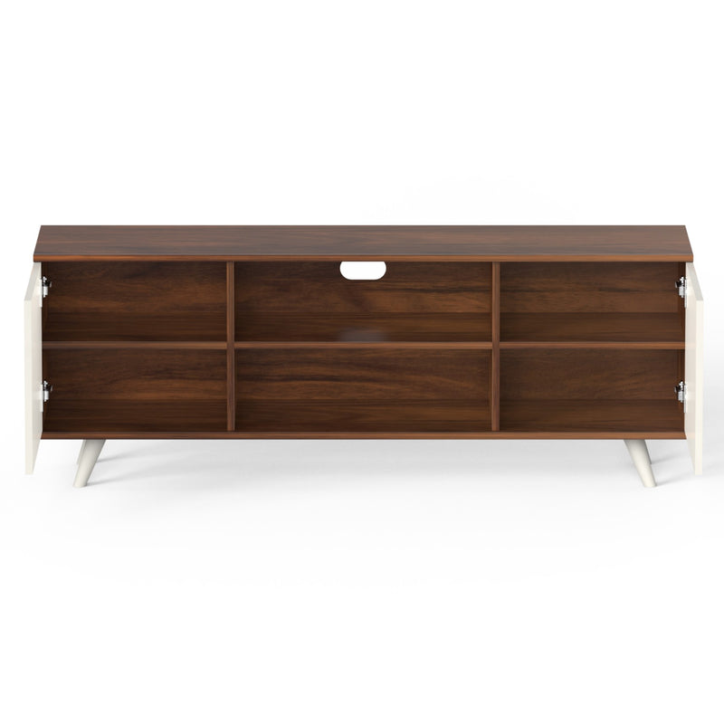 Harmond TV Unit & Cabinet ideal for Upto 55 Inches (Maple & White)