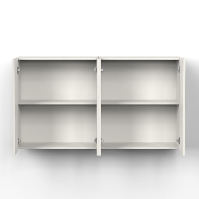 Opryt Engineered Wood Two Kitchen Cabinet Rack, Wall Mounted Crockery Storage Cabinet Unit for Kitchen Utensils - (Set of Two)