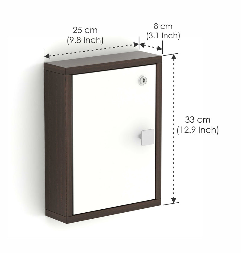 Torene Key Holder |Wenge & White