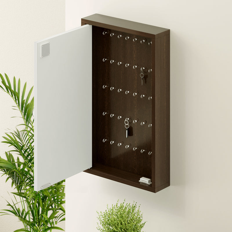 Torene Key Cabinet |Wenge & White
