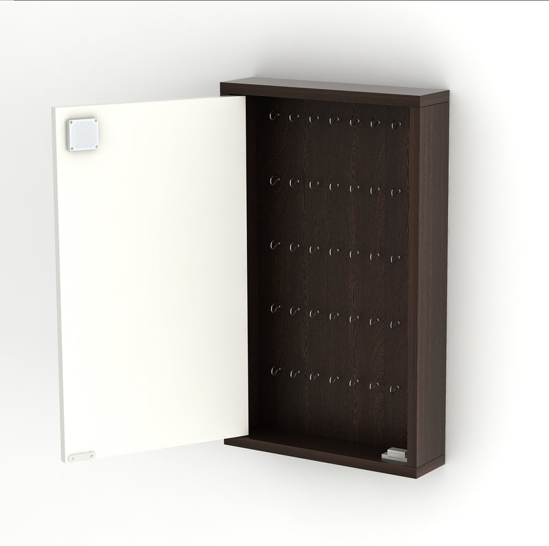 Torene Key Cabinet |Wenge & White
