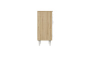 Kaspen Shoe Rack |European Oak & White