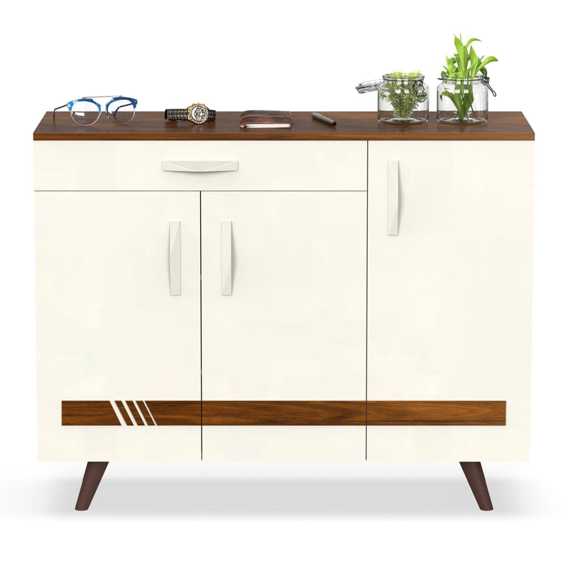 Kaspen Shoe Rack |Maple & White