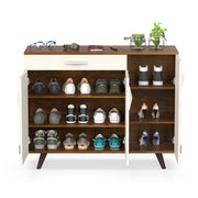 Kaspen Shoe Rack |Maple & White