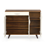 Kaspen Shoe Rack |Maple & White