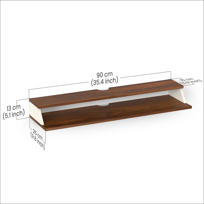 Maisy Set-top Box Large |Maple & White