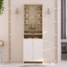 BLUEWUD Shubh Mandir |European Oak & White