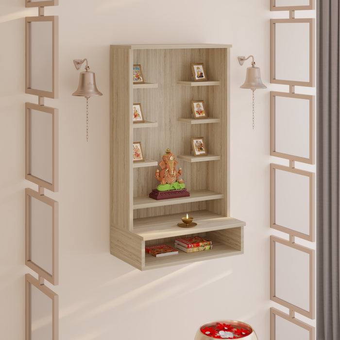 Shubh Mini Wall Mount |European Oak