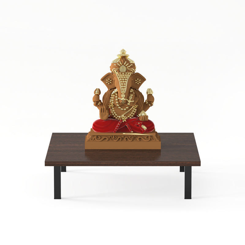 18" Ved Pooja Chowki |Wenge