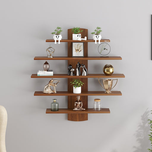 Caselle Display Shelf (5 Shelves) |Maple